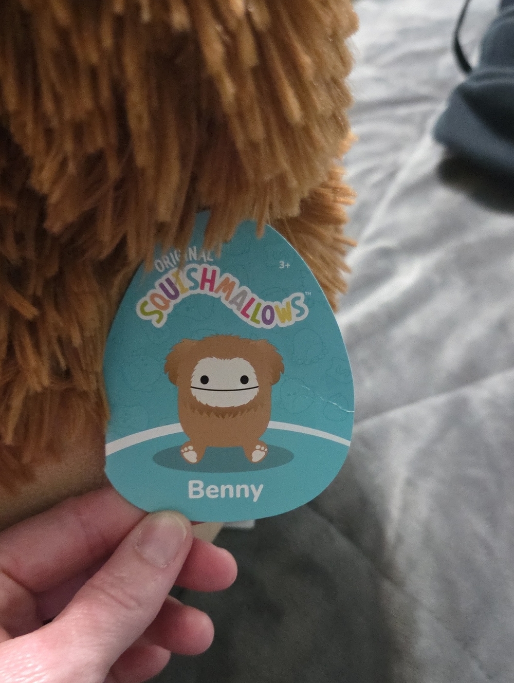 Squishmallows Benny Plush - Brown